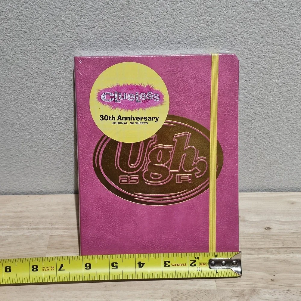 Three Target Exclusive Clueless 30th Anniversary Ugh As If Pink Gold Journals